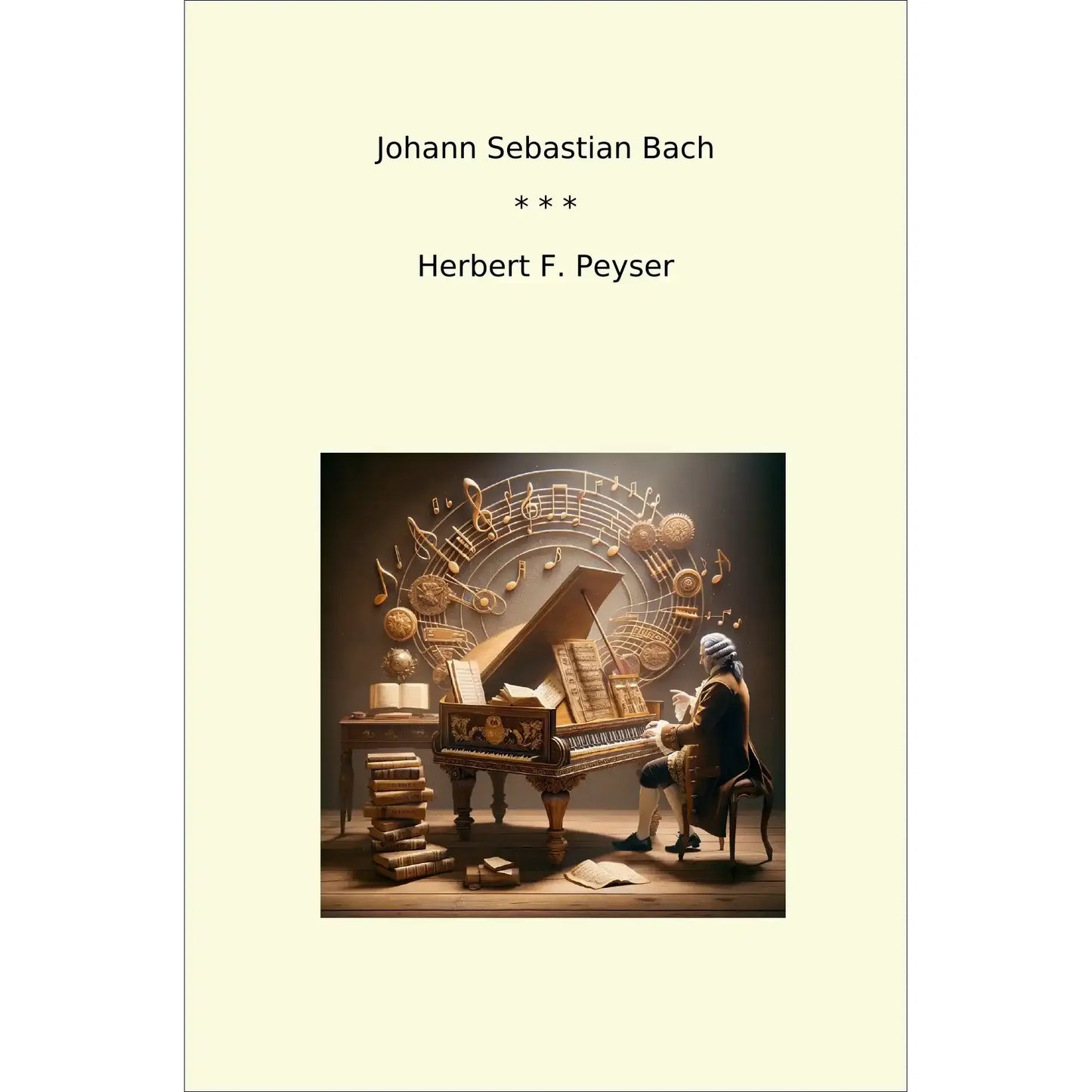Book cover Johann Sebastian Bach