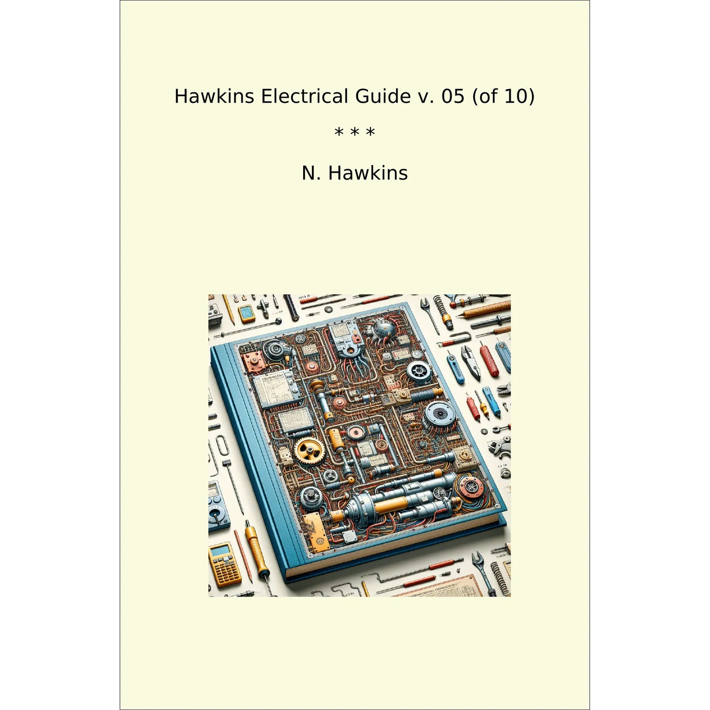 Book cover Hawkins Electrical Guide v. 05 (of 10)