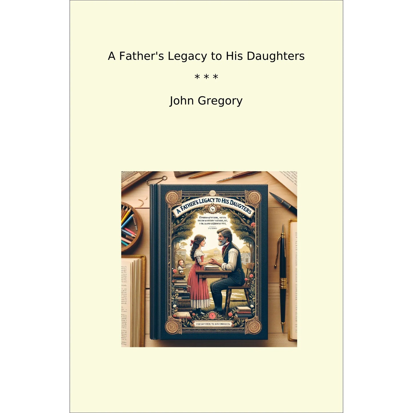 Book cover A Father's Legacy to His Daughters