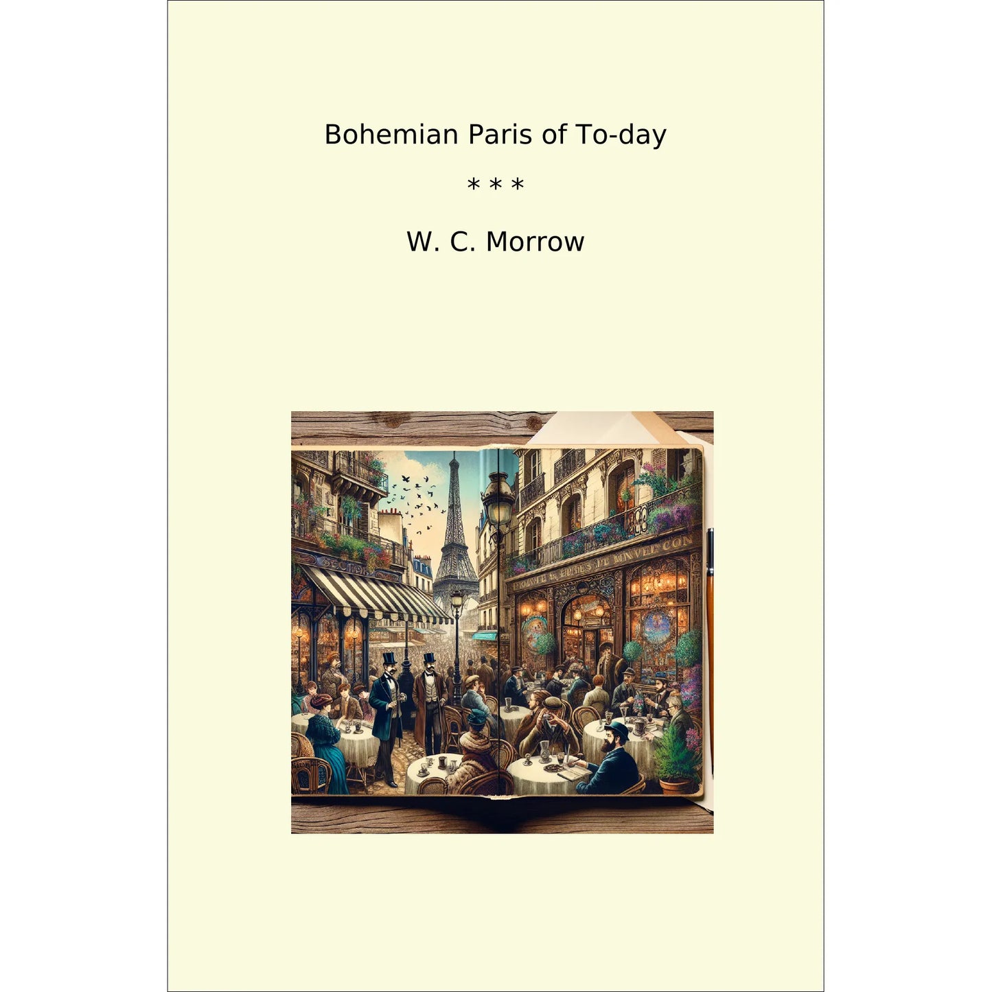 Book cover Bohemian Paris of To-day