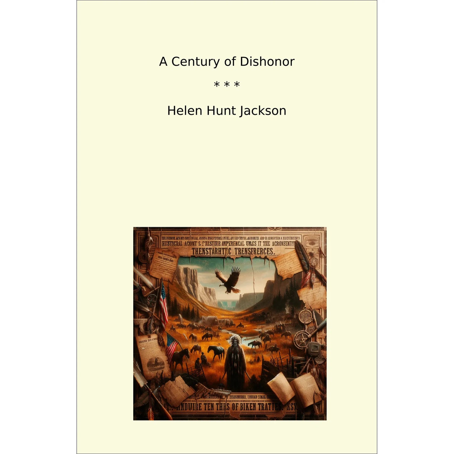Book cover A Century of Dishonor