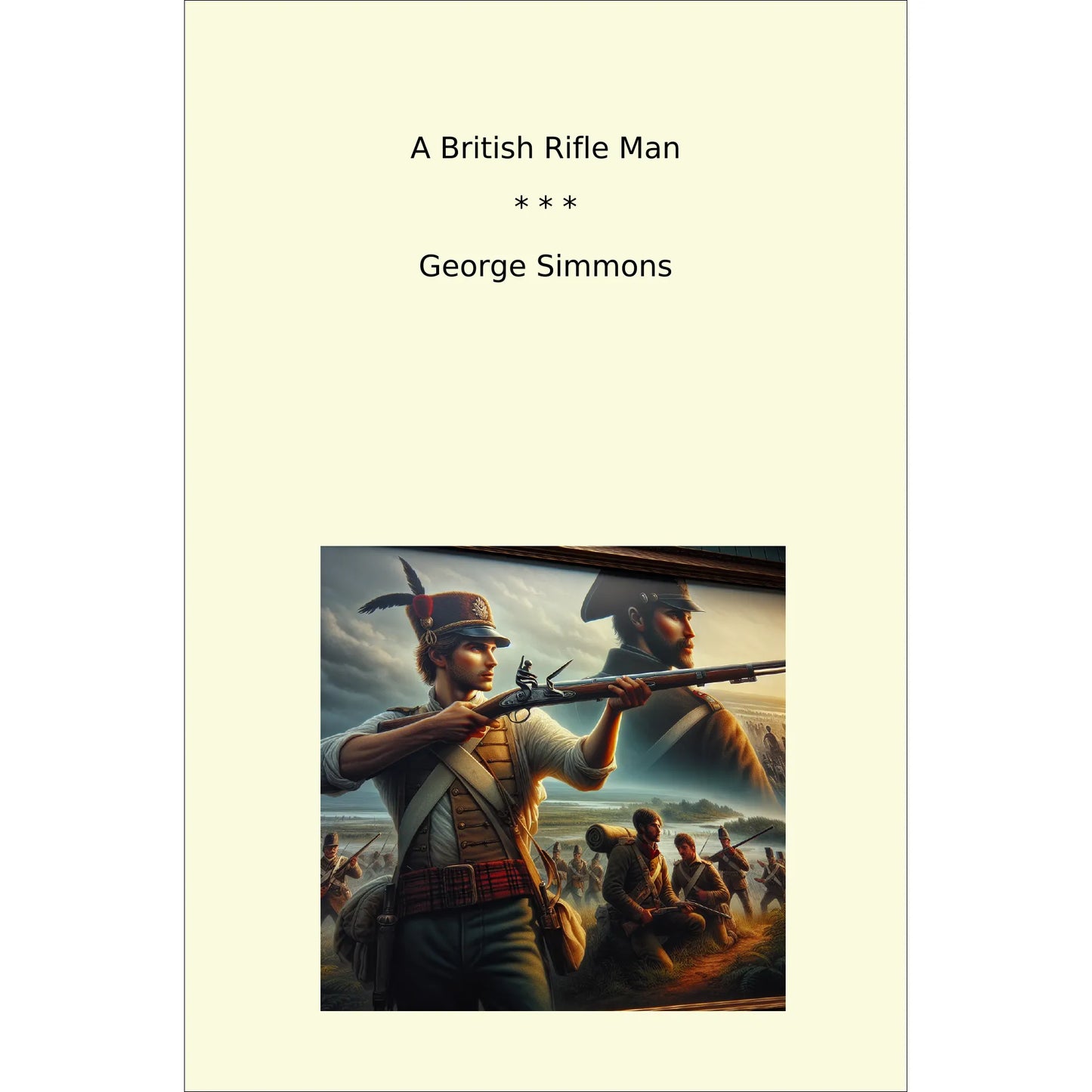 Book cover A British Rifle Man