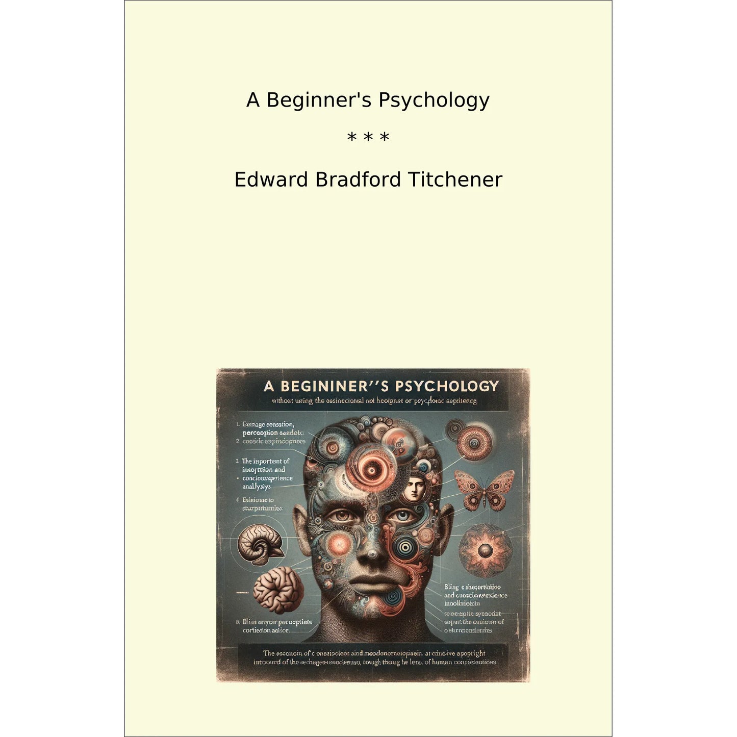 Book cover A Beginner's Psychology