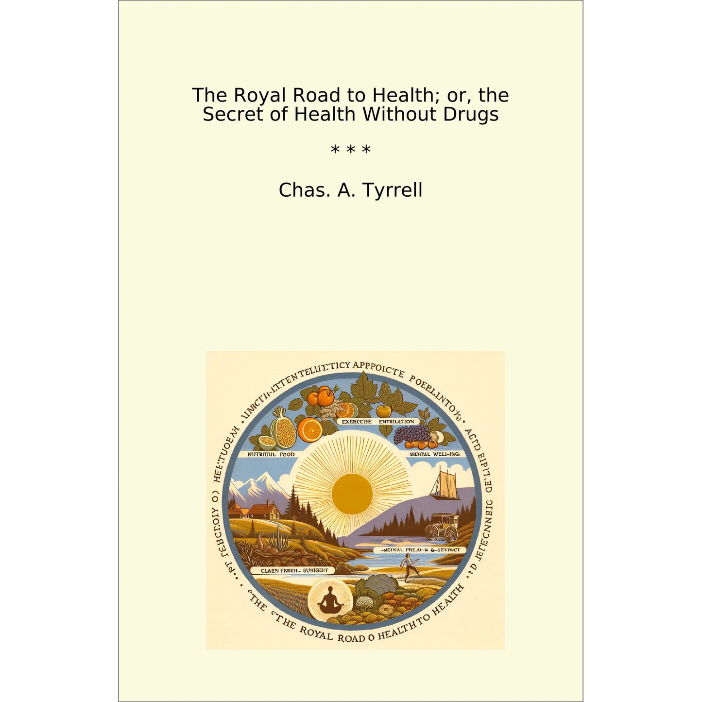 Book cover The Royal Road to Health; or, the Secret of Health Without Drugs