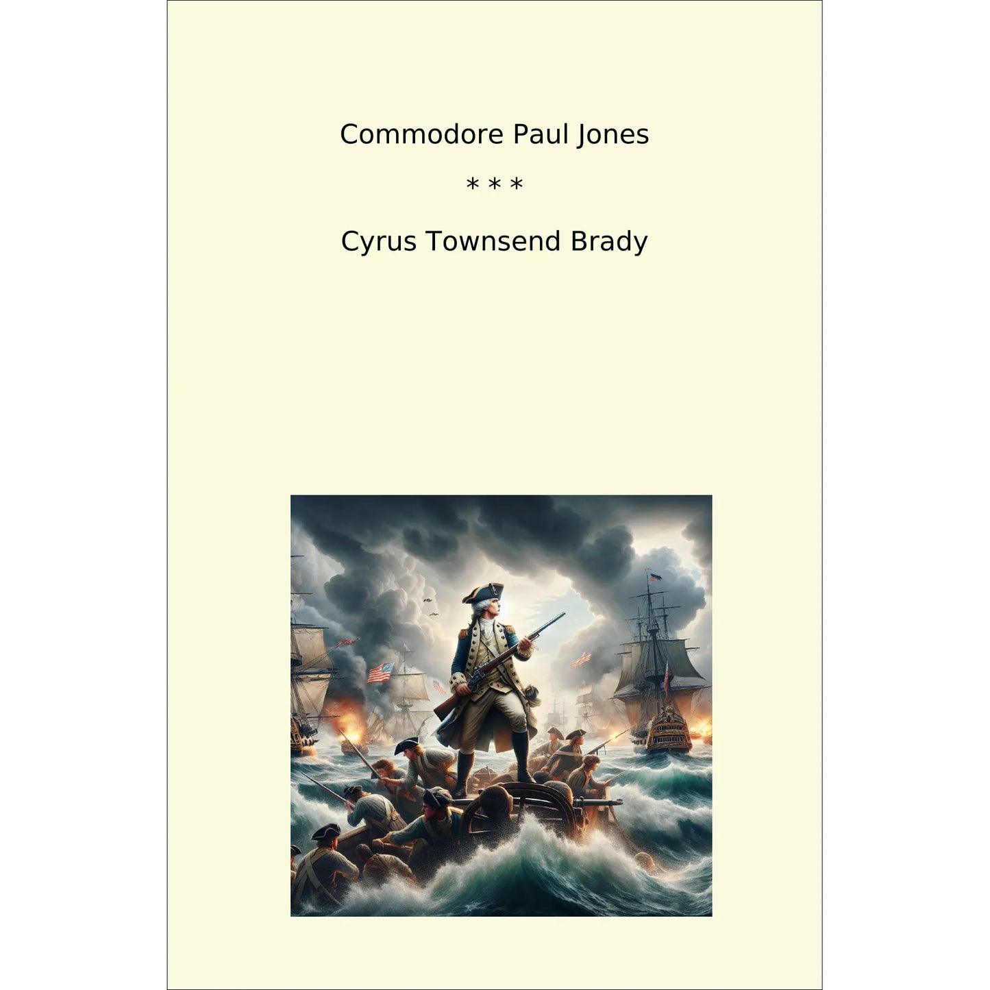 Book cover Commodore Paul Jones