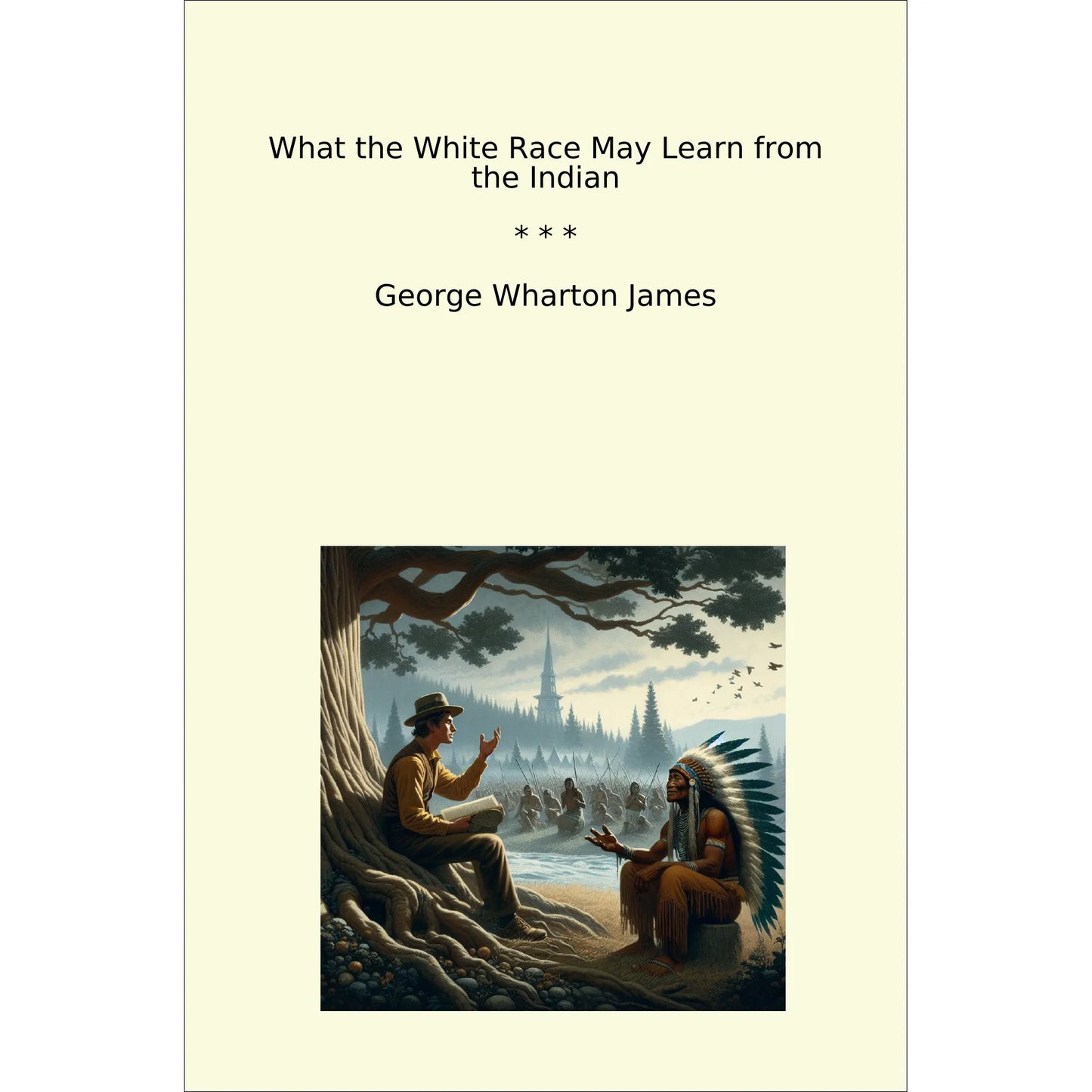 Book cover What the White Race May Learn from the Indian