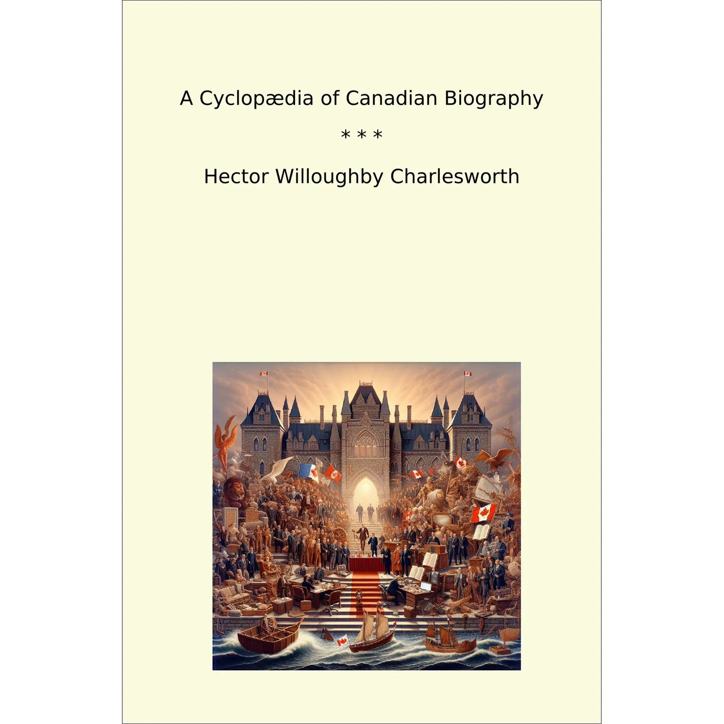 Book cover A Cyclopædia of Canadian Biography