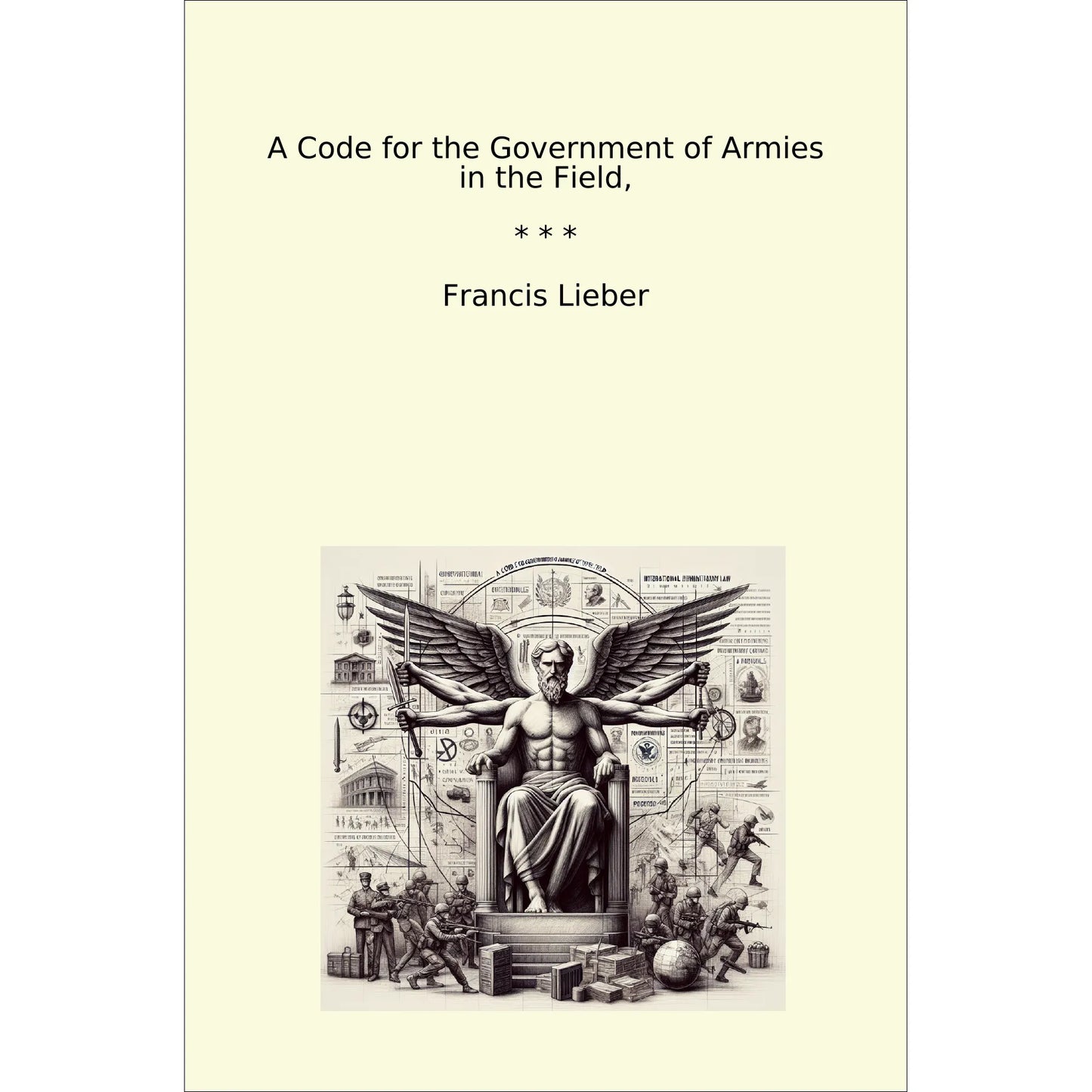 Book cover A Code for the Government of Armies in the Field,