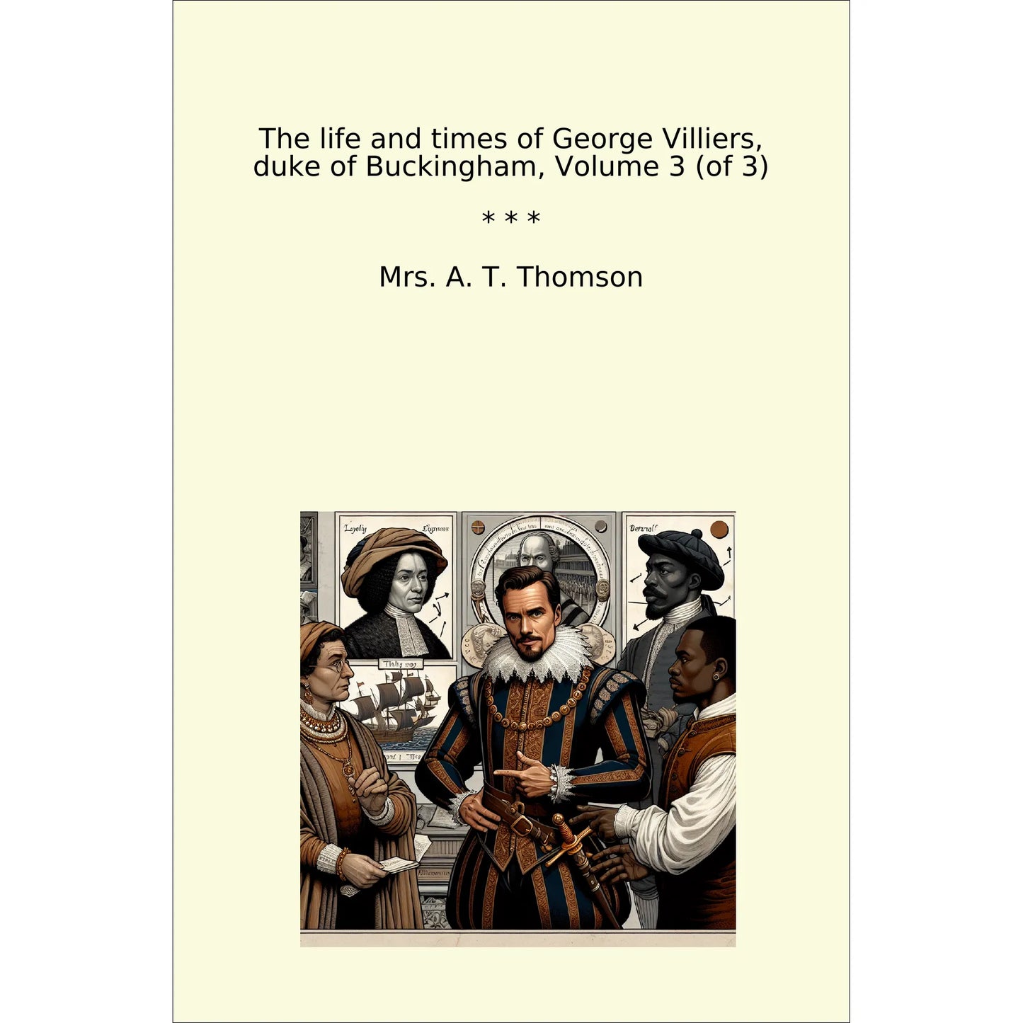 Book cover The life and times of George Villiers, duke of Buckingham, Volume 3 (of 3)