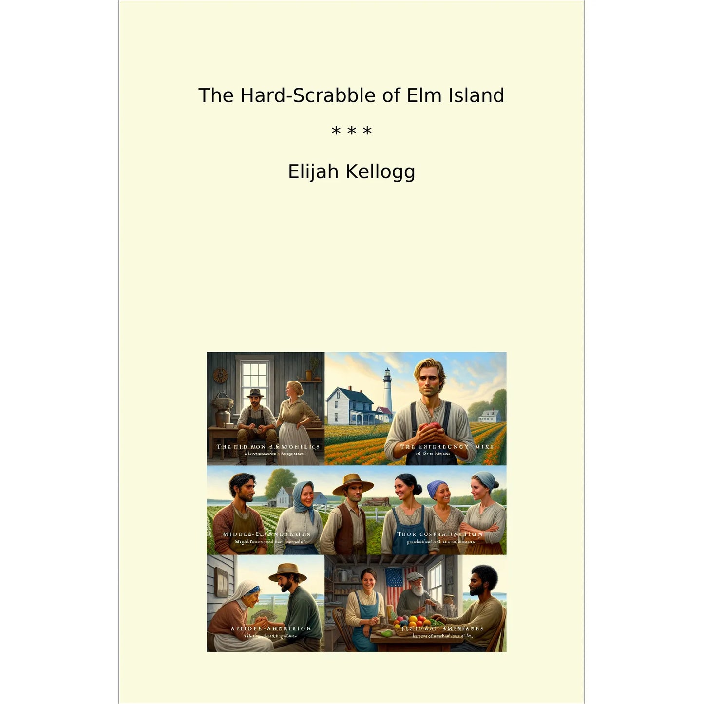 Book cover The Hard-Scrabble of Elm Island