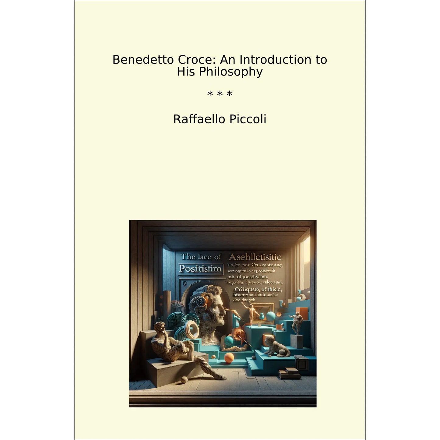 Book cover Benedetto Croce: An Introduction to His Philosophy