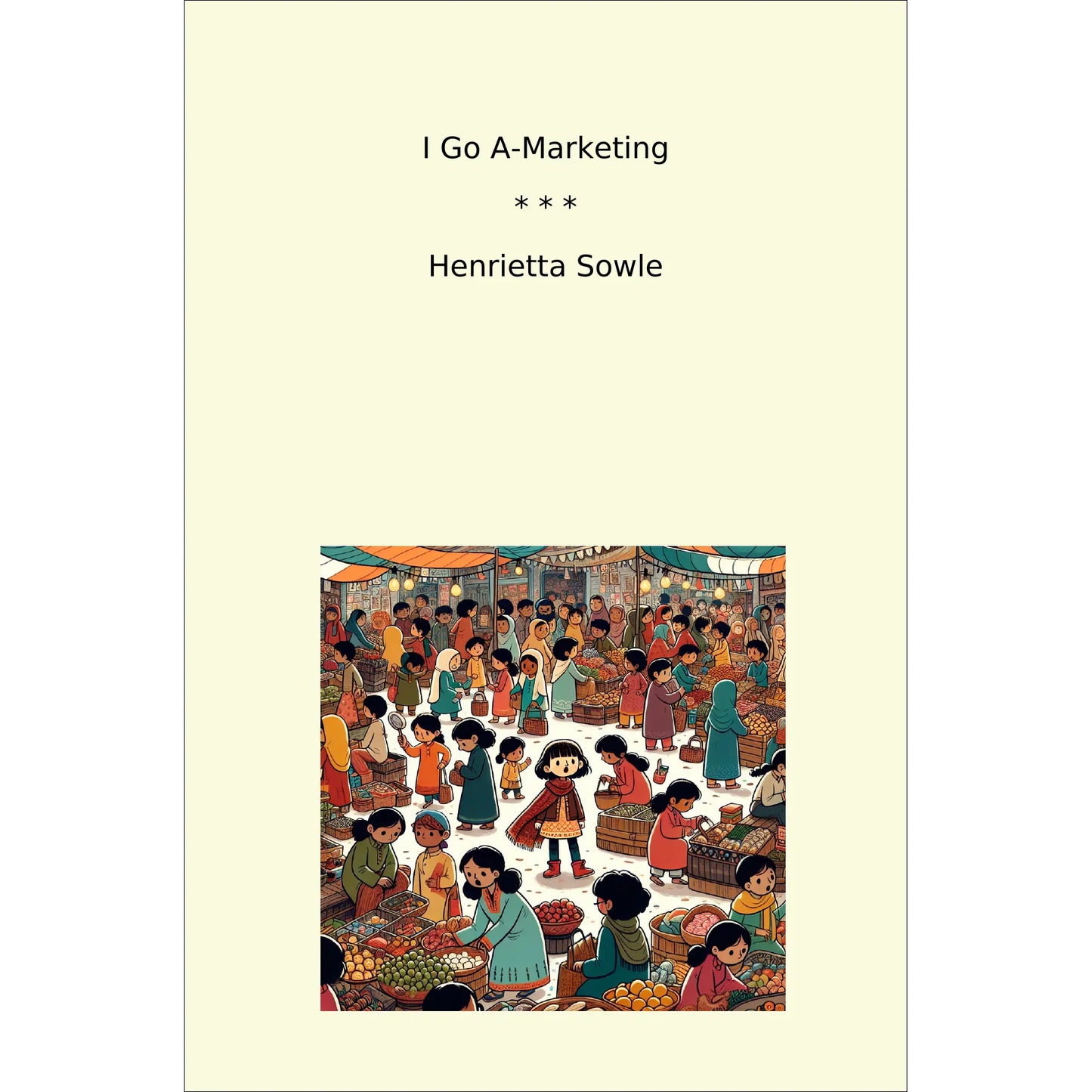 Book cover I Go A-Marketing