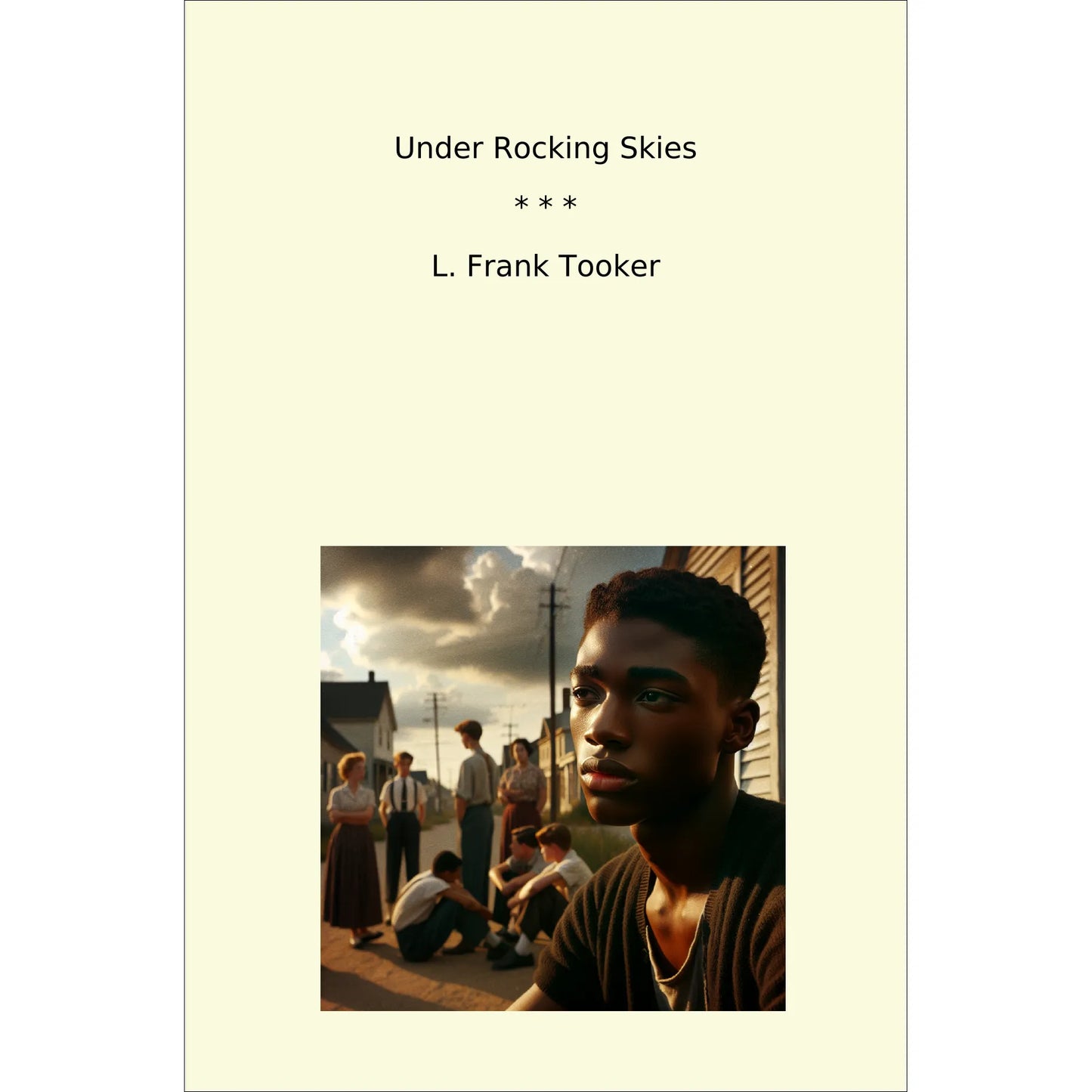 Book cover Under Rocking Skies
