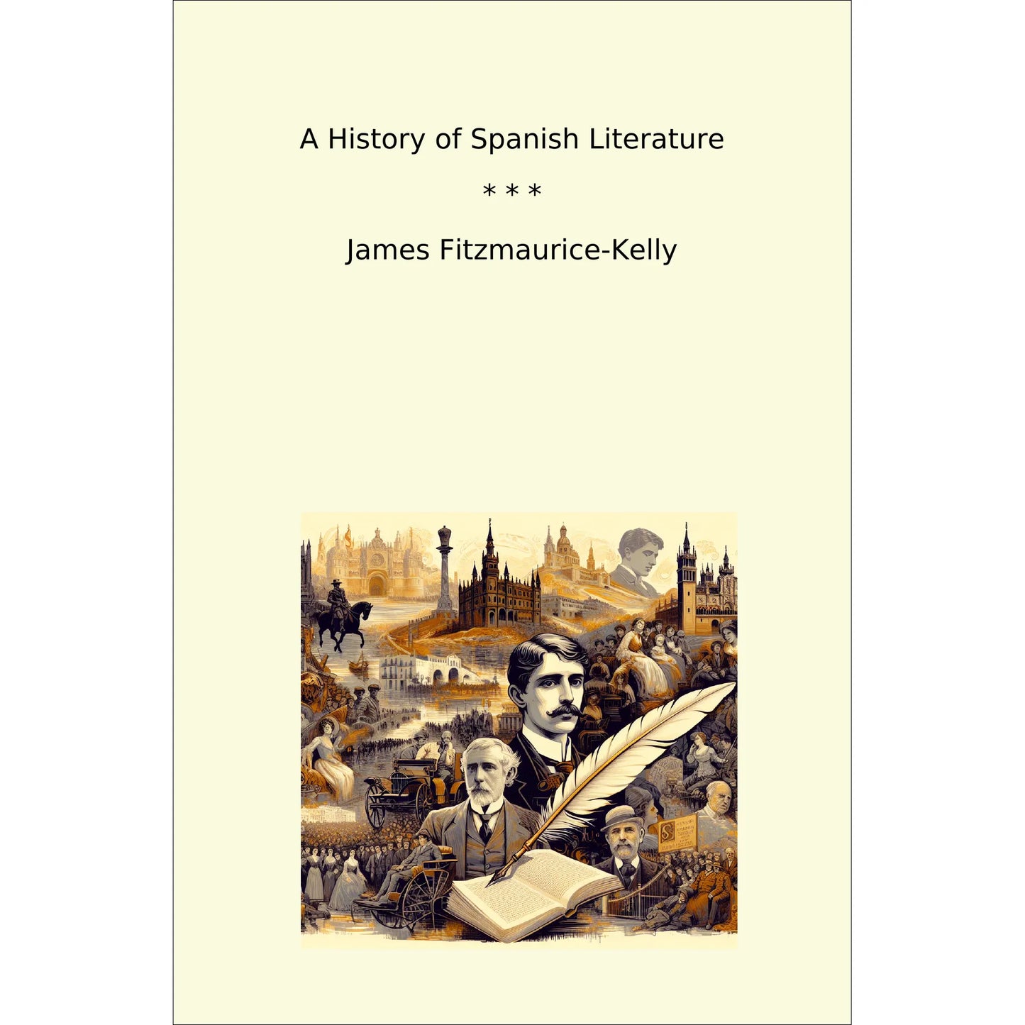 Book cover A History of Spanish Literature