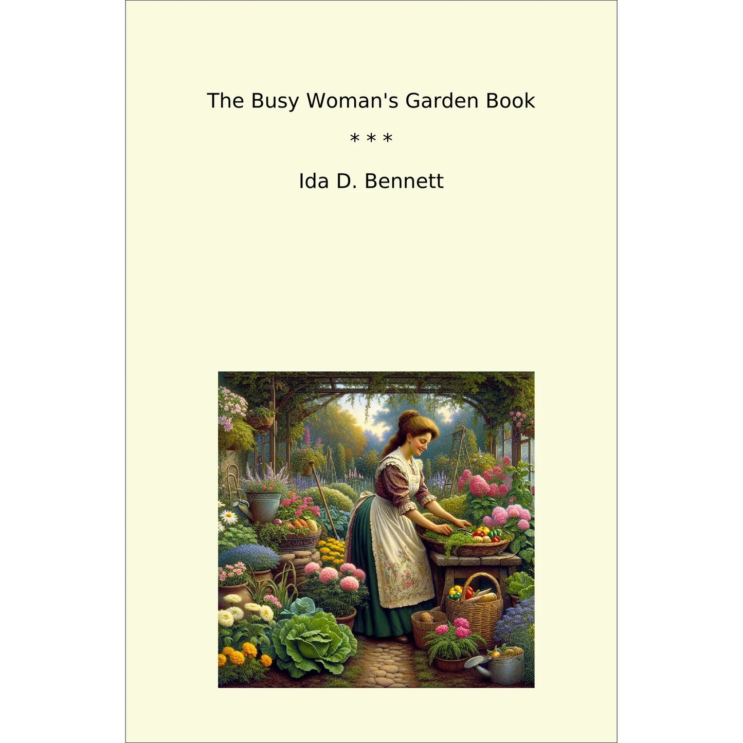Book cover The Busy Woman's Garden Book