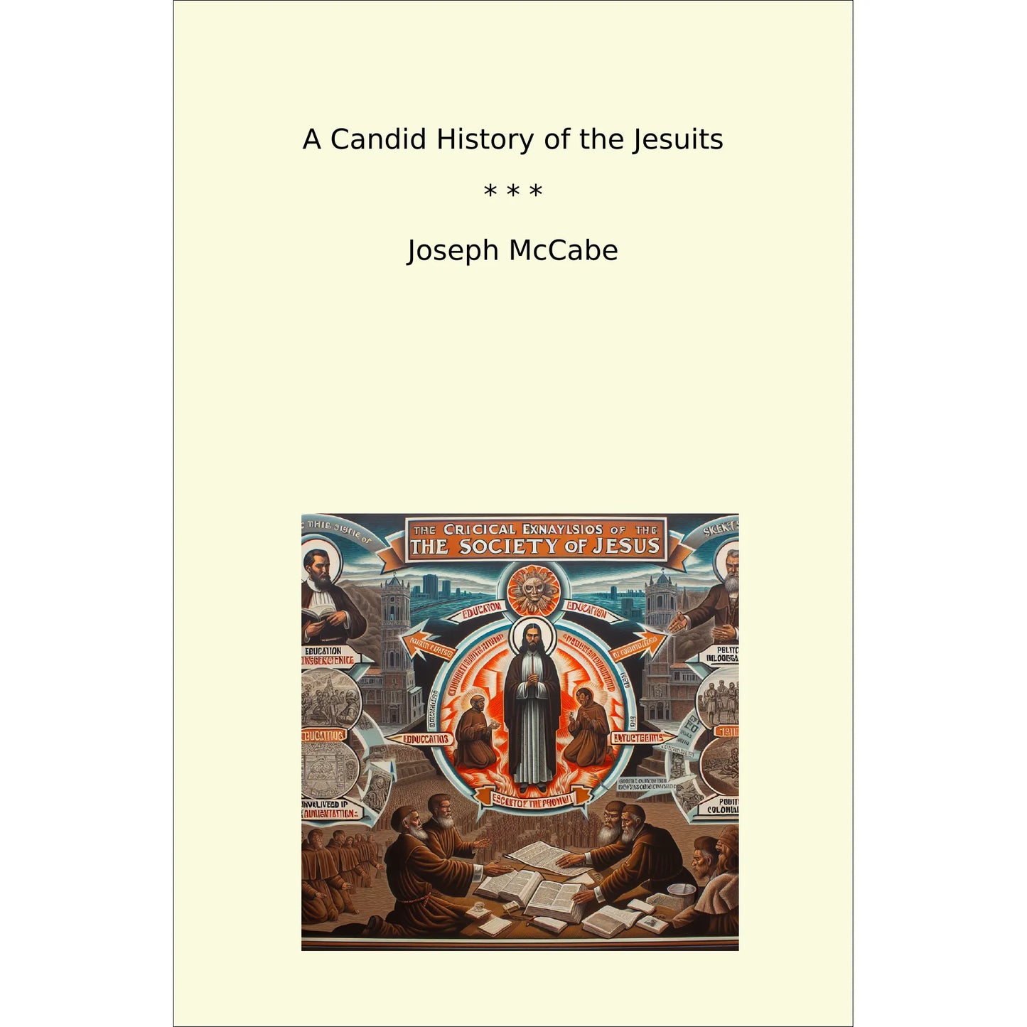 Book cover A Candid History of the Jesuits