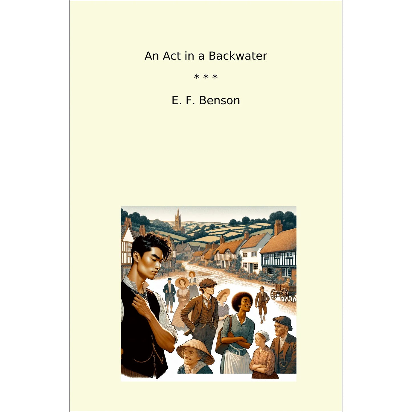 Book cover An Act in a Backwater
