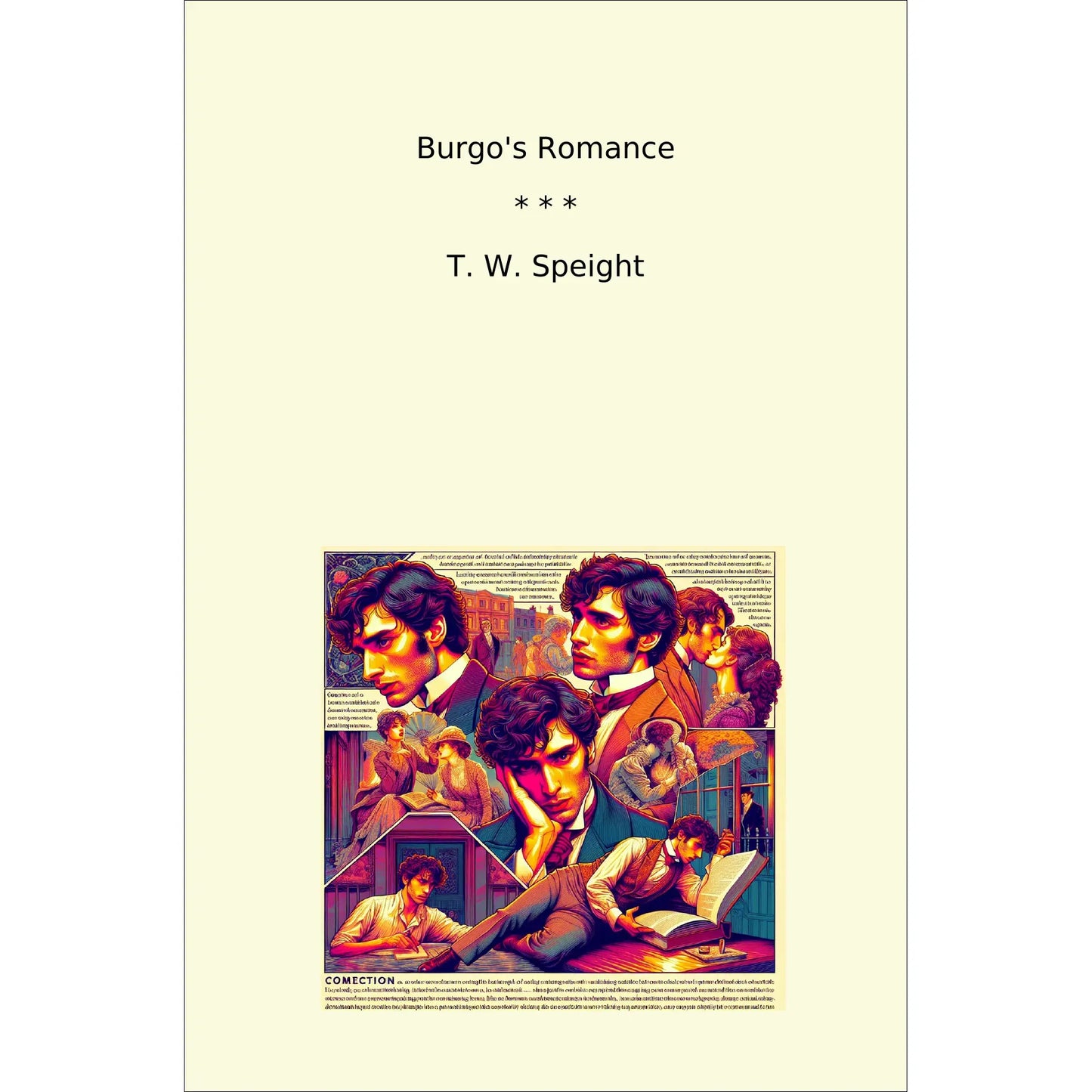 Book cover Burgo's Romance