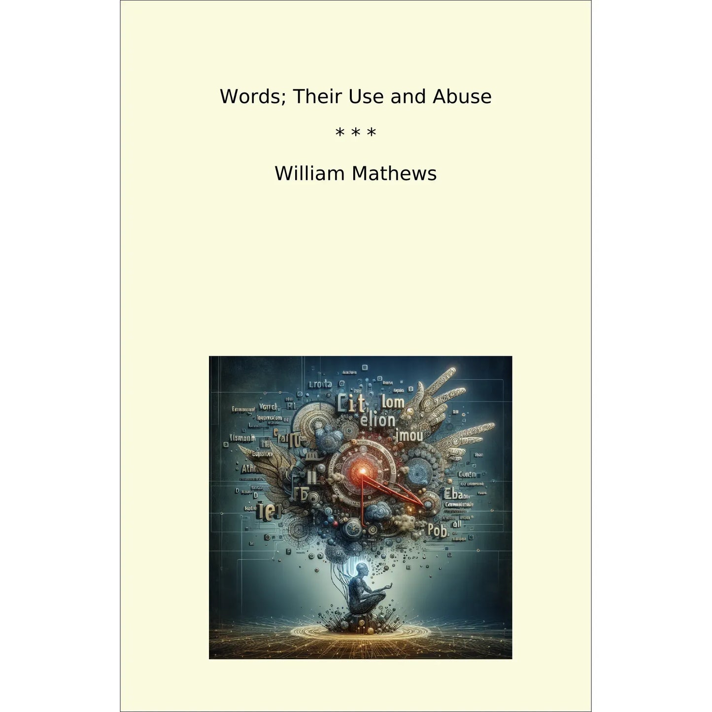 Book cover Words; Their Use and Abuse
