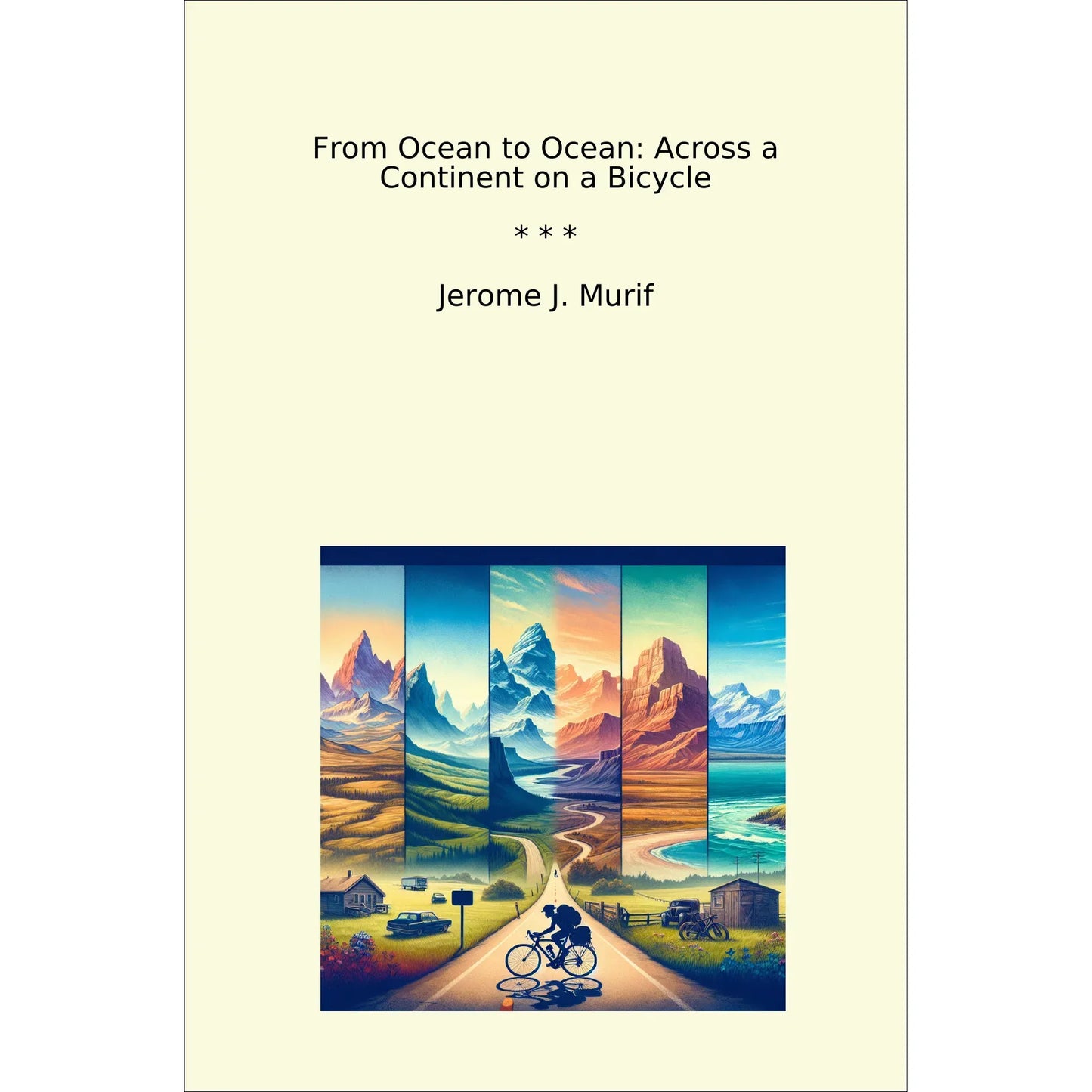 Book cover From Ocean to Ocean: Across a Continent on a Bicycle