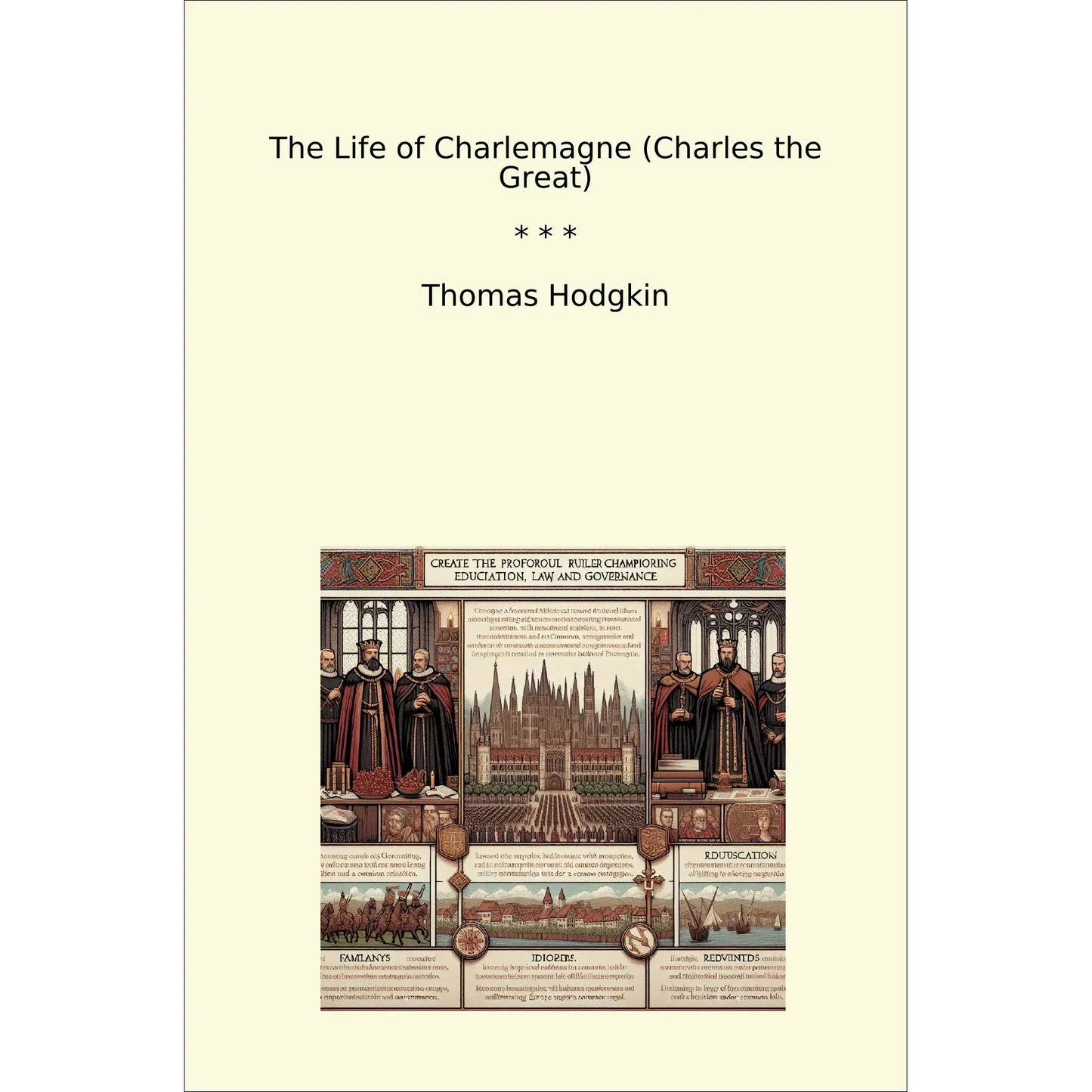 Book cover The Life of Charlemagne (Charles the Great)