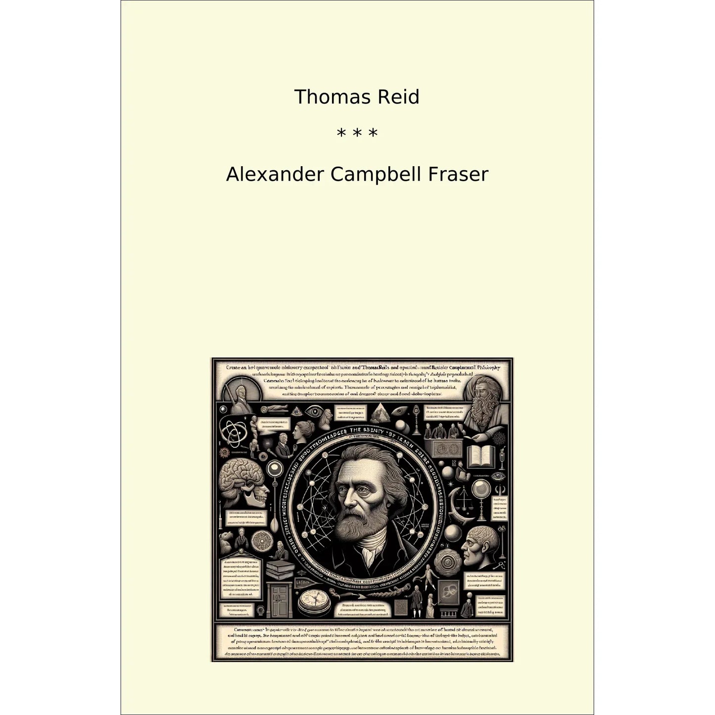 Book cover Thomas Reid