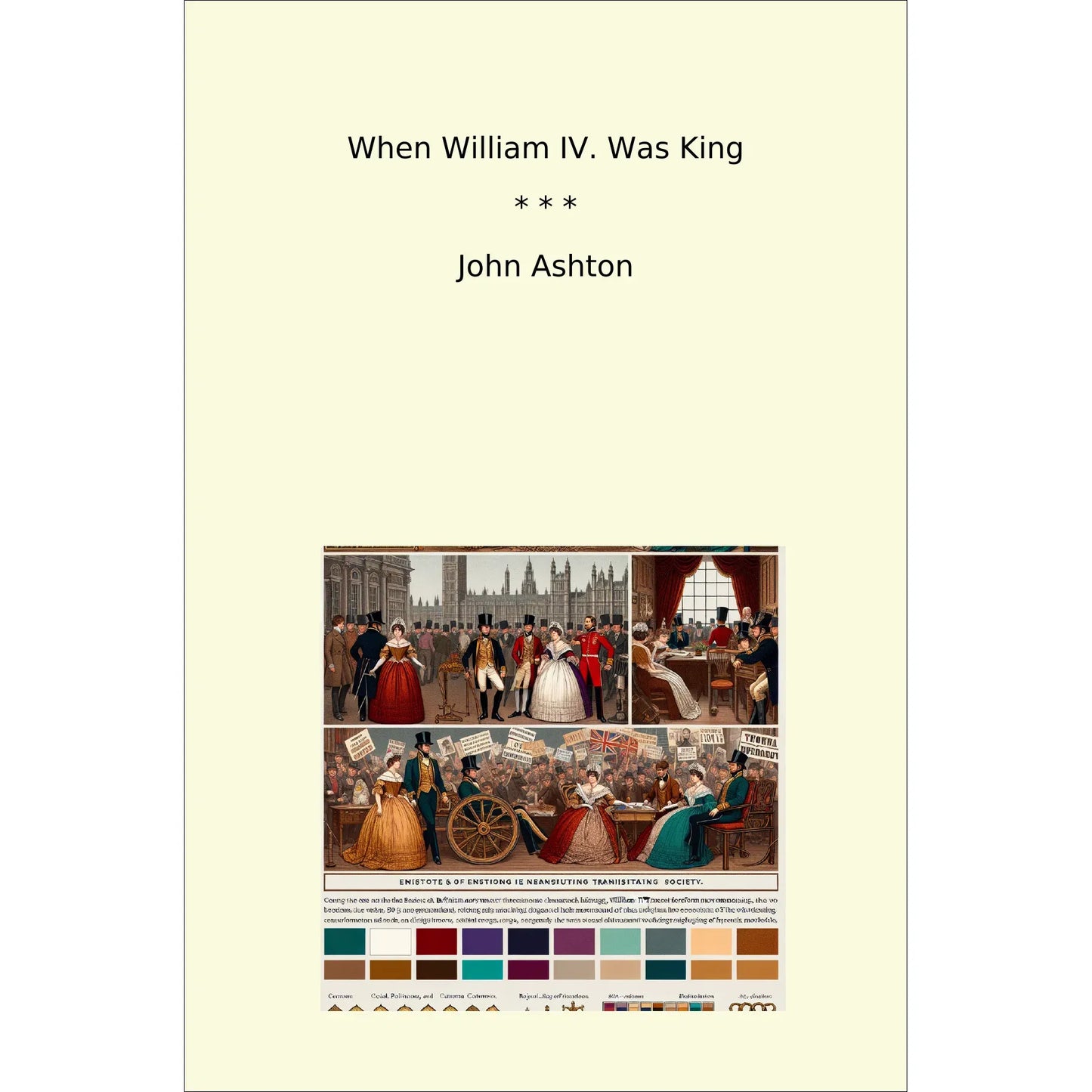 Book cover When William IV. Was King