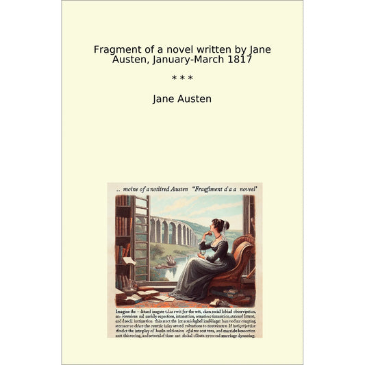 Book cover Fragment of a novel written by Jane Austen, January-March 1817