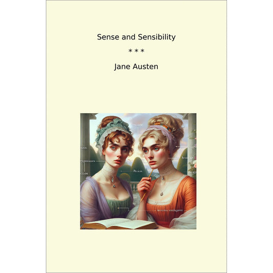 Book cover Sense and Sensibility