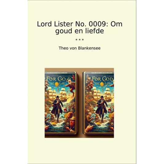 Book cover Lord Lister No. 0009: Om goud en liefde