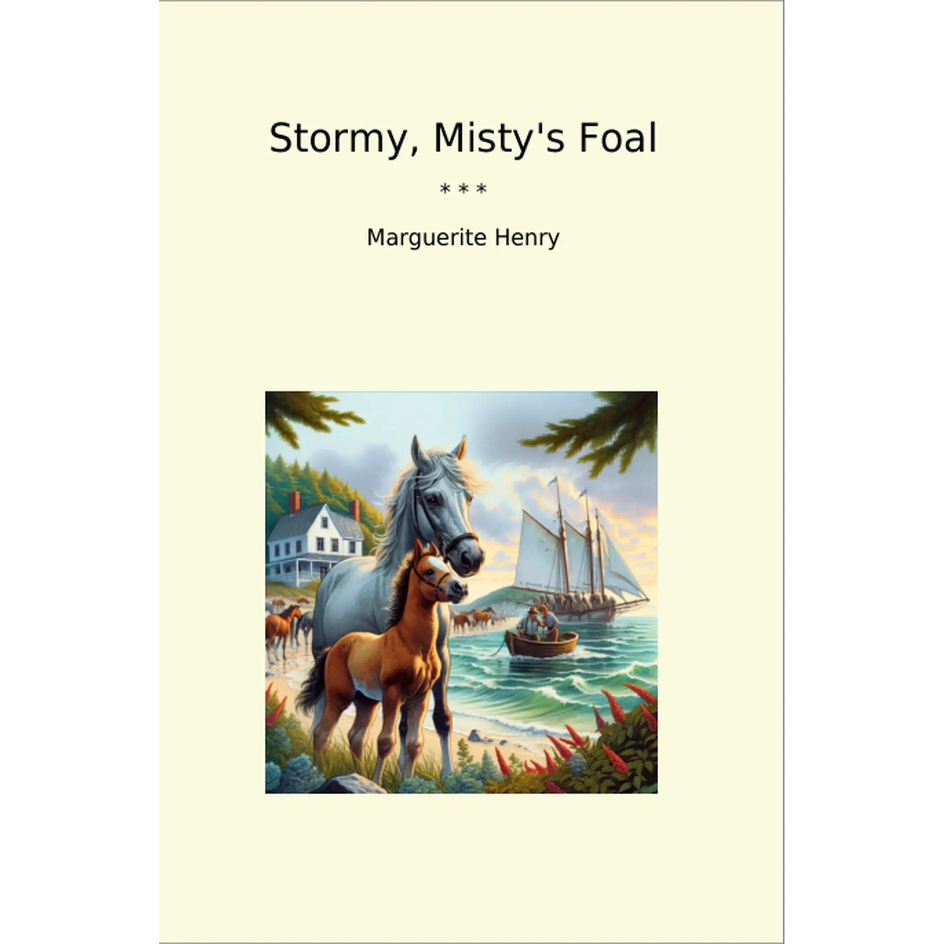 Book cover Stormy, Misty's Foal