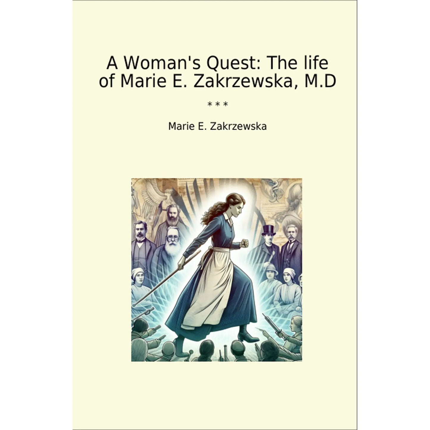 Book cover A Woman's Quest: The life of Marie E. Zakrzewska, M.D