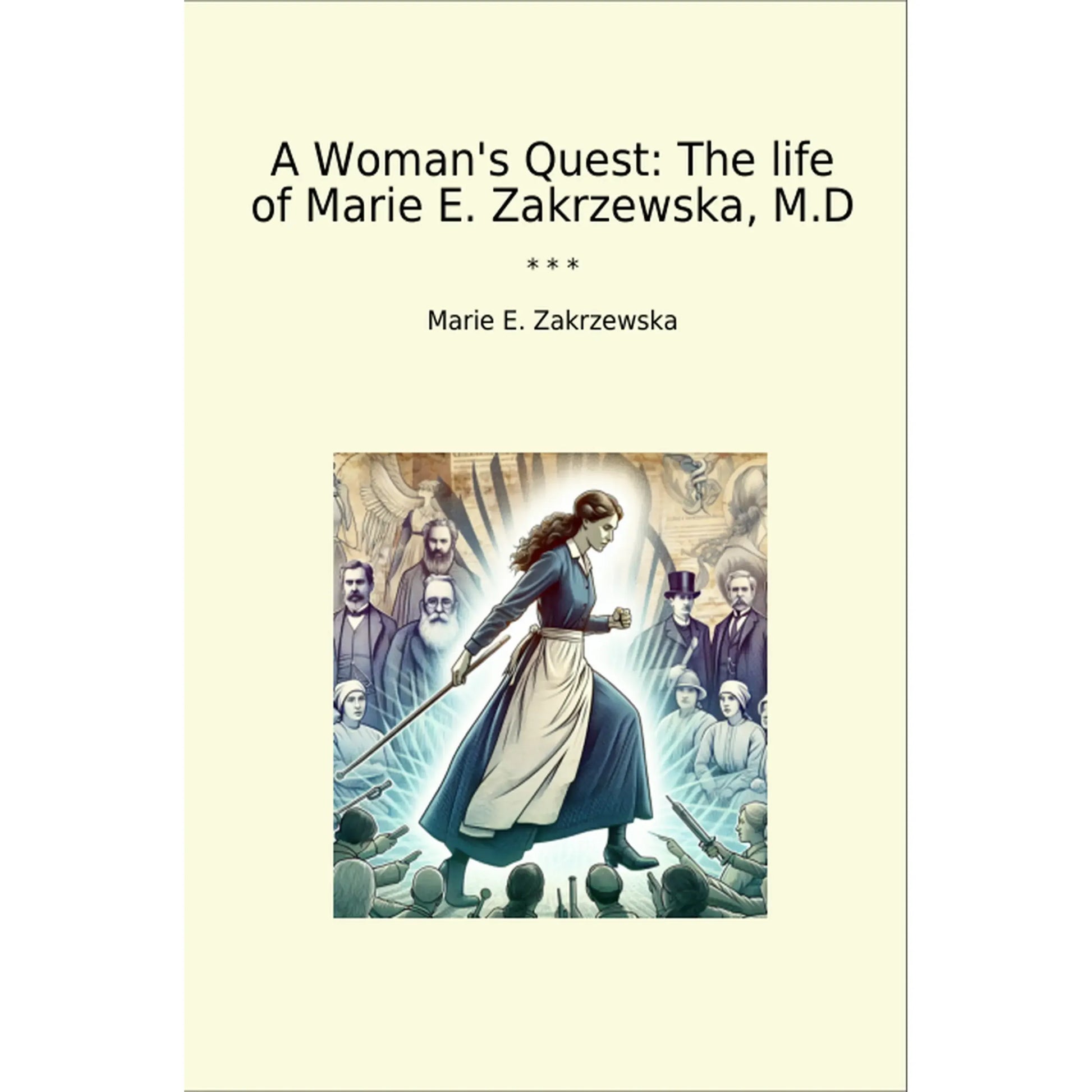 Book cover A Woman's Quest: The life of Marie E. Zakrzewska, M.D