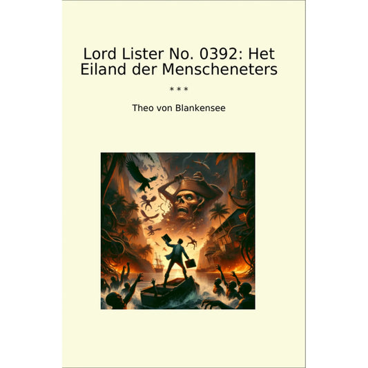 Book cover Lord Lister No. 0392: Het Eiland der Menscheneters