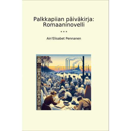 Book cover Palkkapiian päiväkirja: Romaaninovelli
