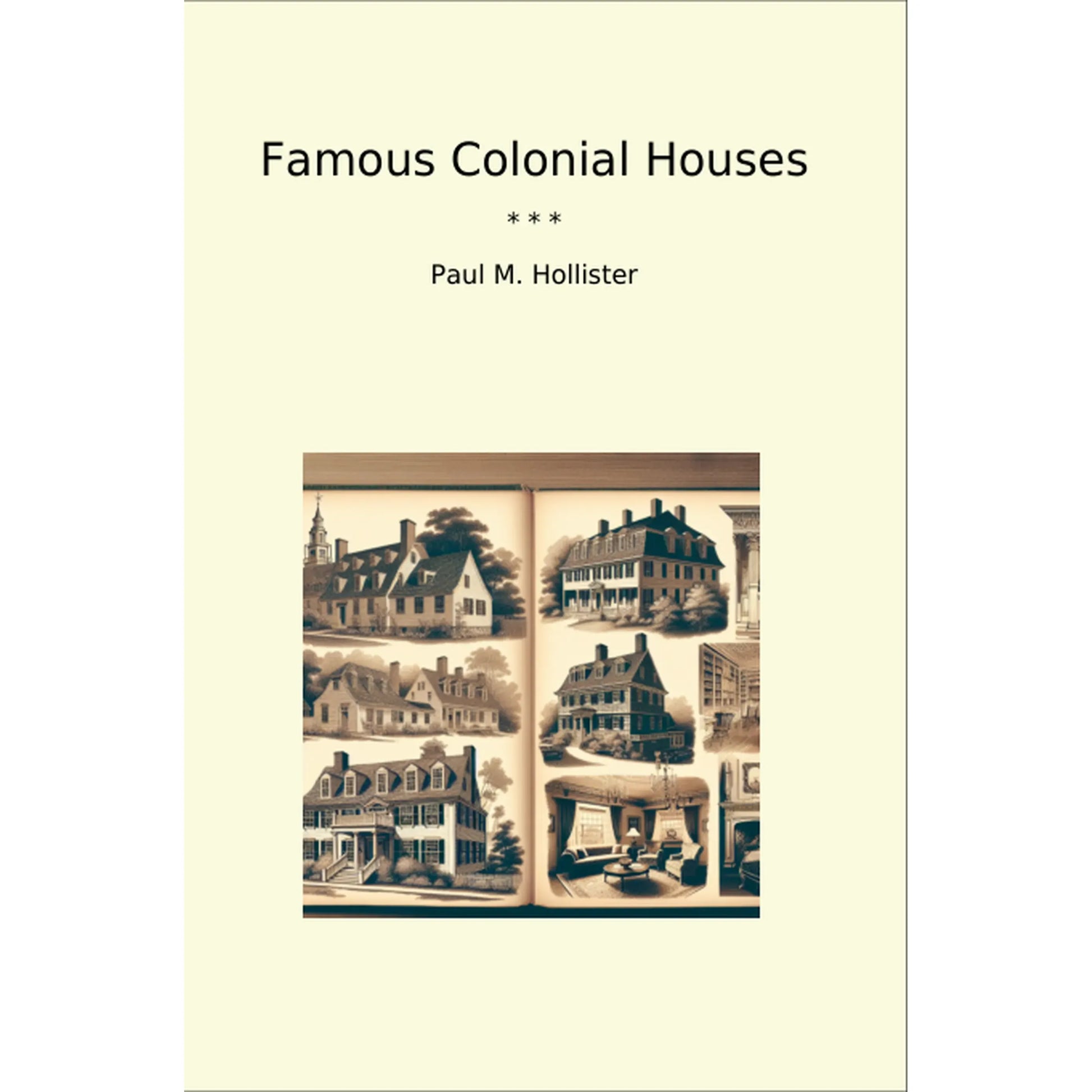 Book cover Famous Colonial Houses