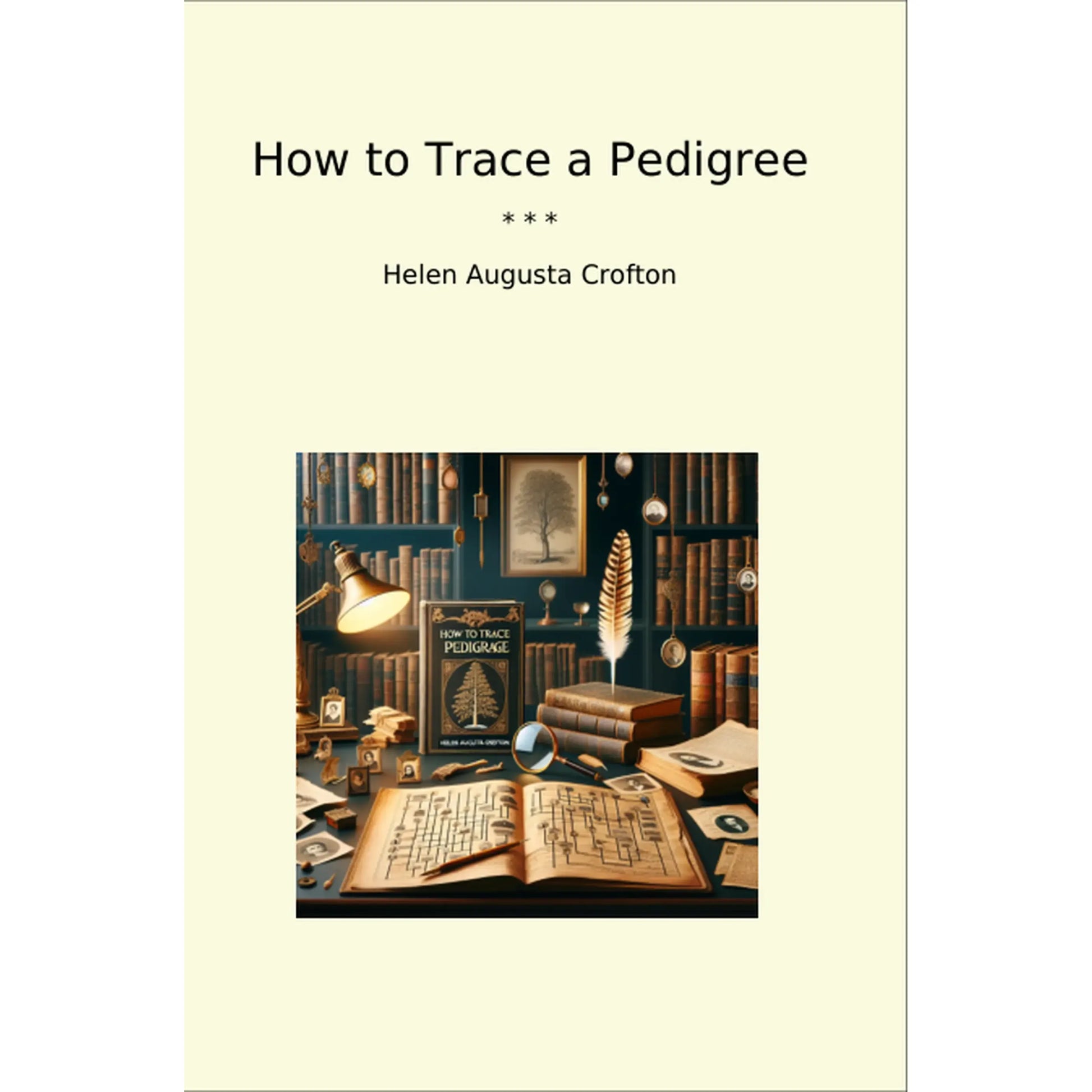 Book cover How to Trace a Pedigree