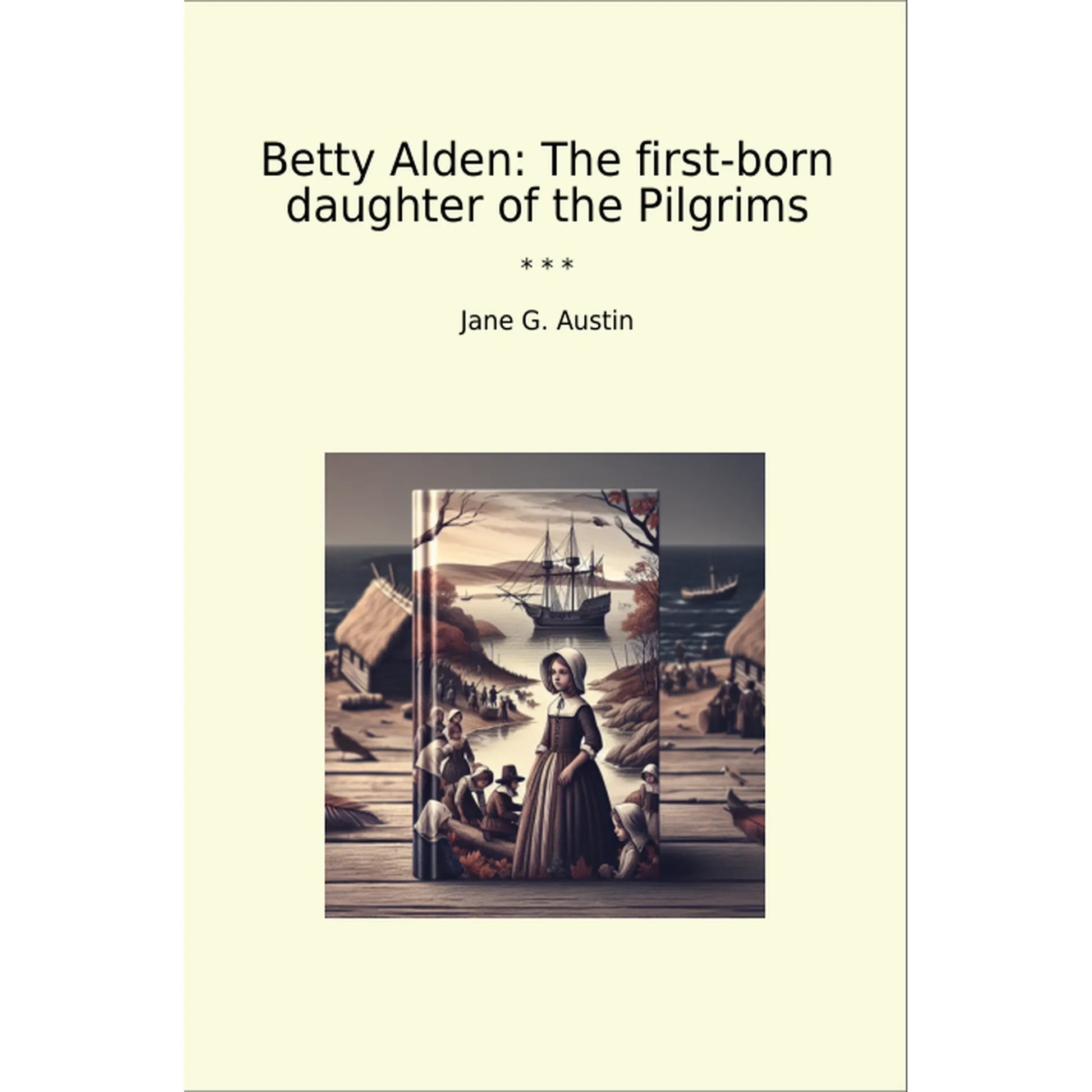 Book cover Betty Alden: The first-born daughter of the Pilgrims
