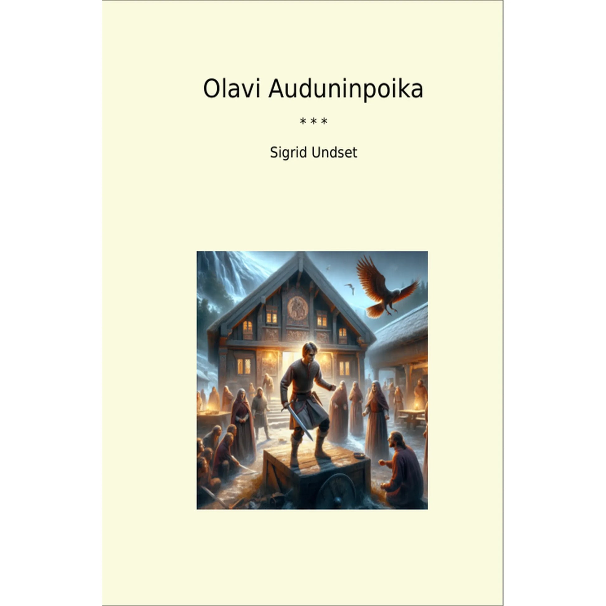 Book cover Olavi Auduninpoika