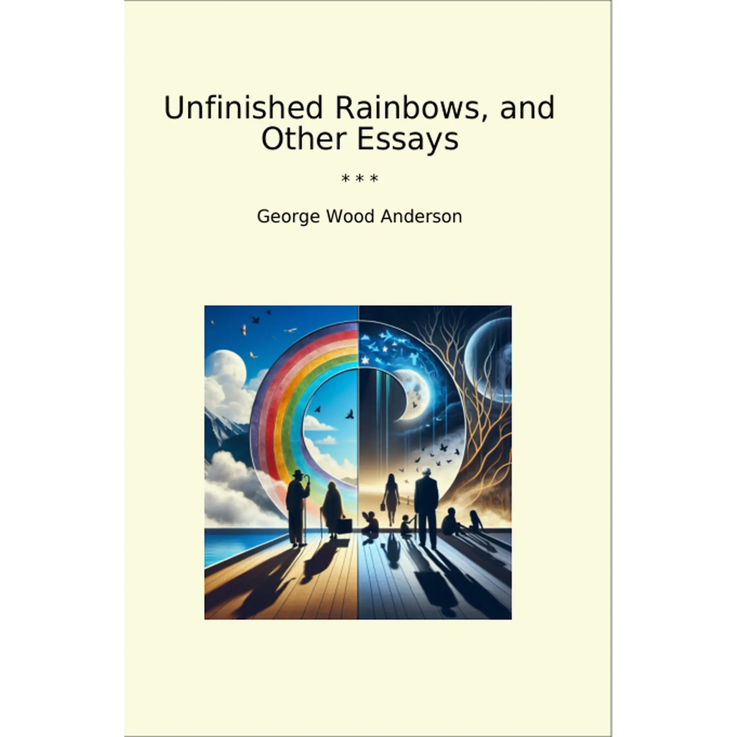 Book cover Unfinished Rainbows, and Other Essays