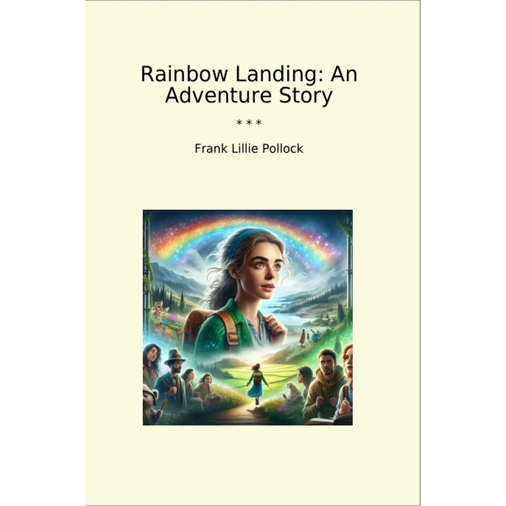 Book cover Rainbow Landing: An Adventure Story