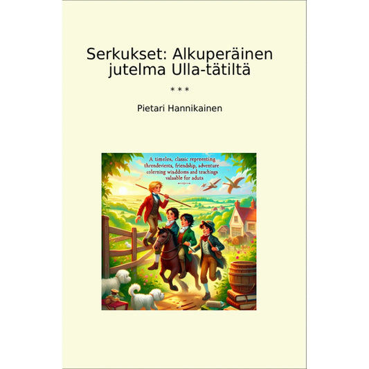 Book cover Serkukset: Alkuperäinen jutelma Ulla-tätiltä
