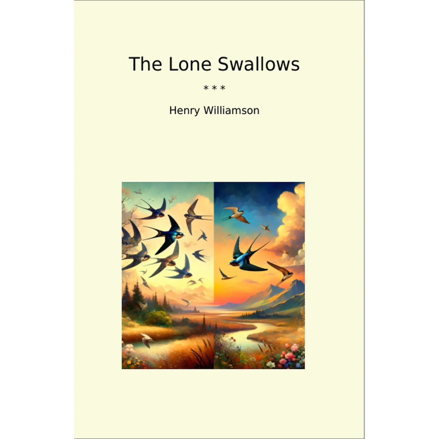 Book cover The Lone Swallows