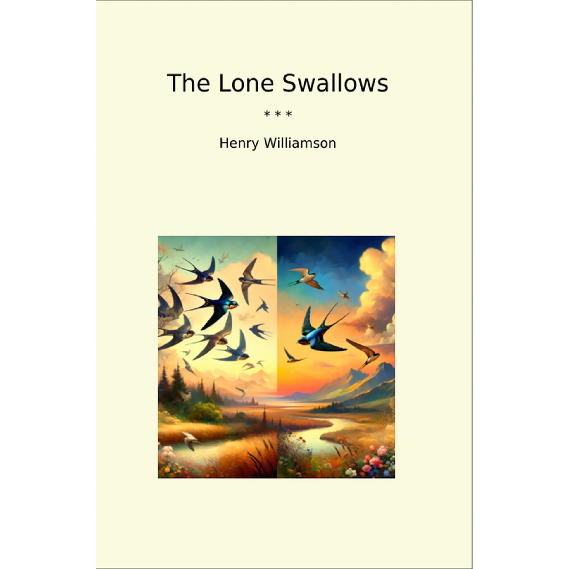 Book cover The Lone Swallows