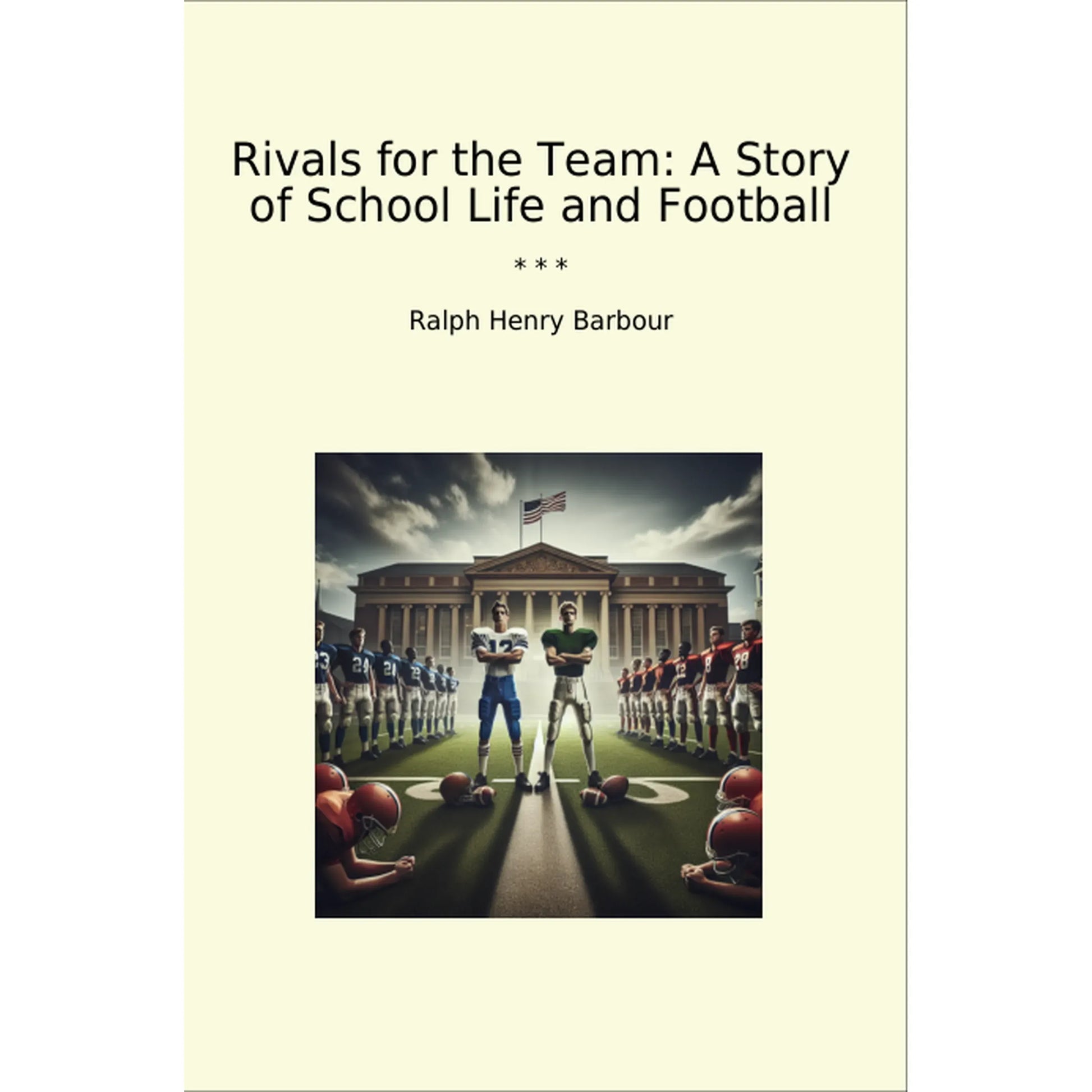 Book cover Rivals for the Team: A Story of School Life and Football