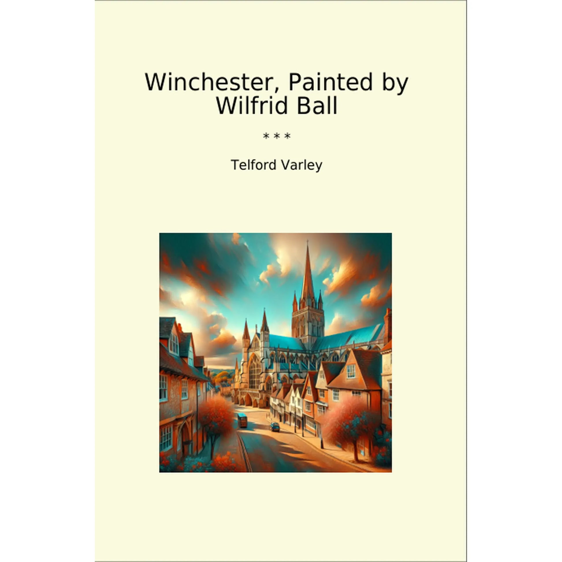 Book cover Winchester, Painted by Wilfrid Ball