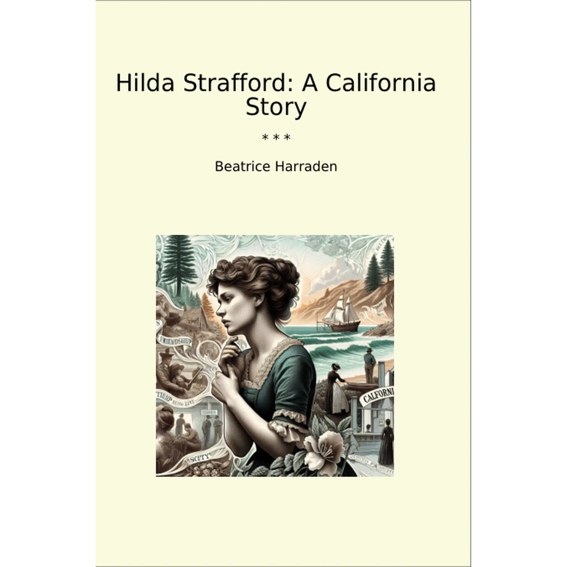 Book cover Hilda Strafford: A California Story