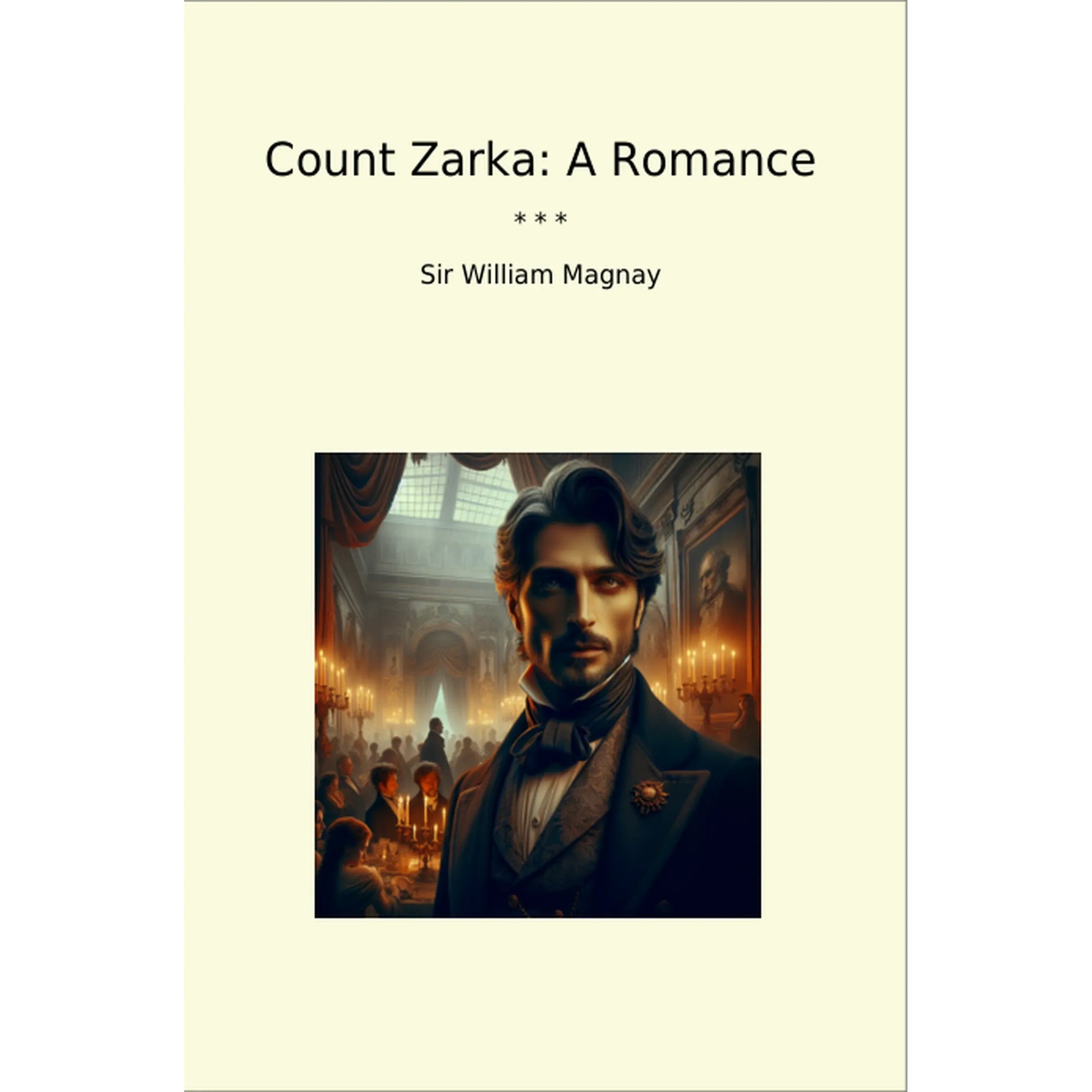 Book cover Count Zarka: A Romance