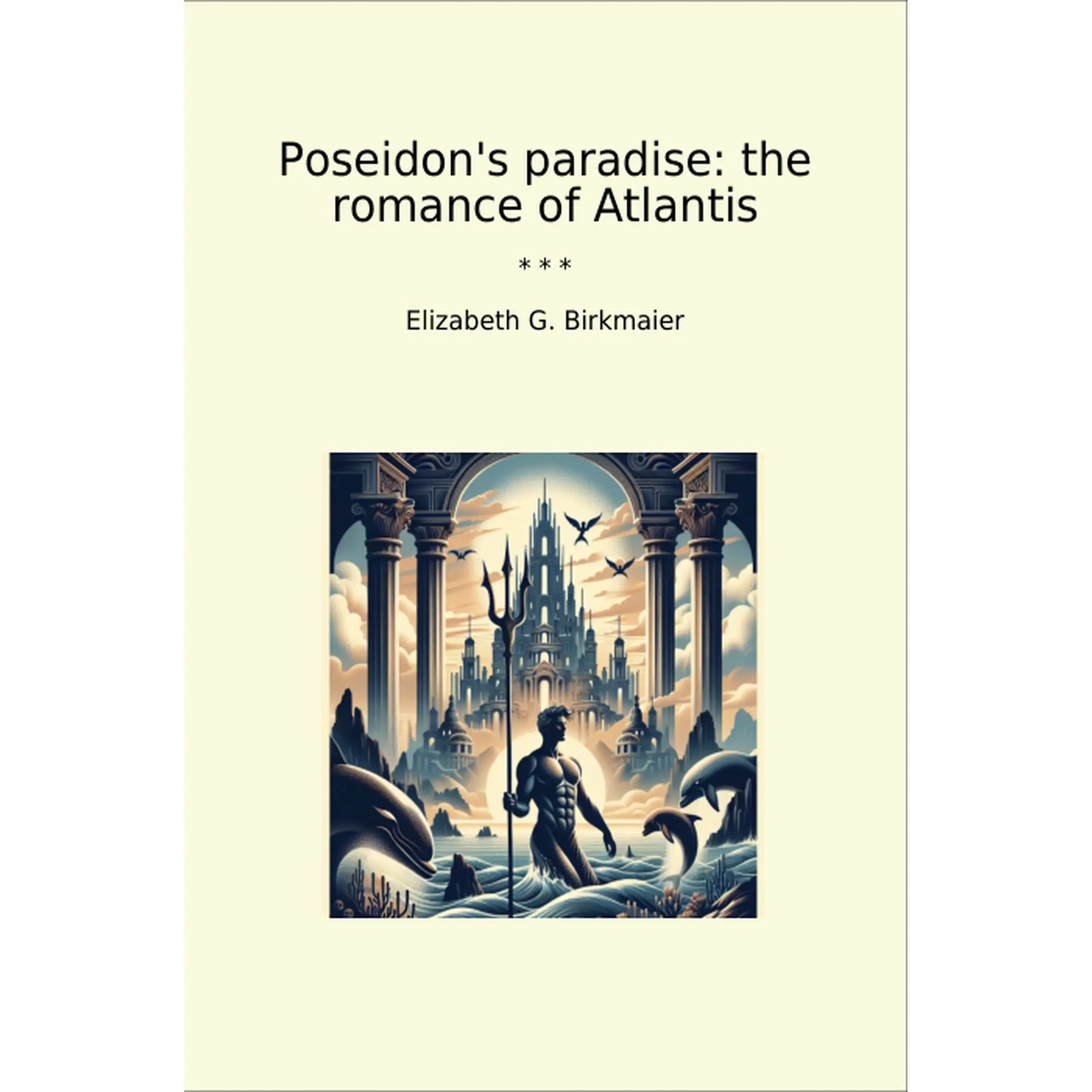 Book cover Poseidon's paradise: the romance of Atlantis