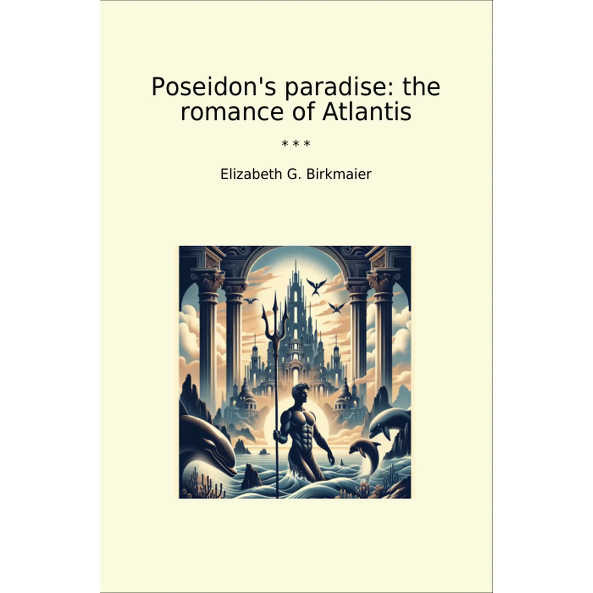 Book cover Poseidon's paradise: the romance of Atlantis